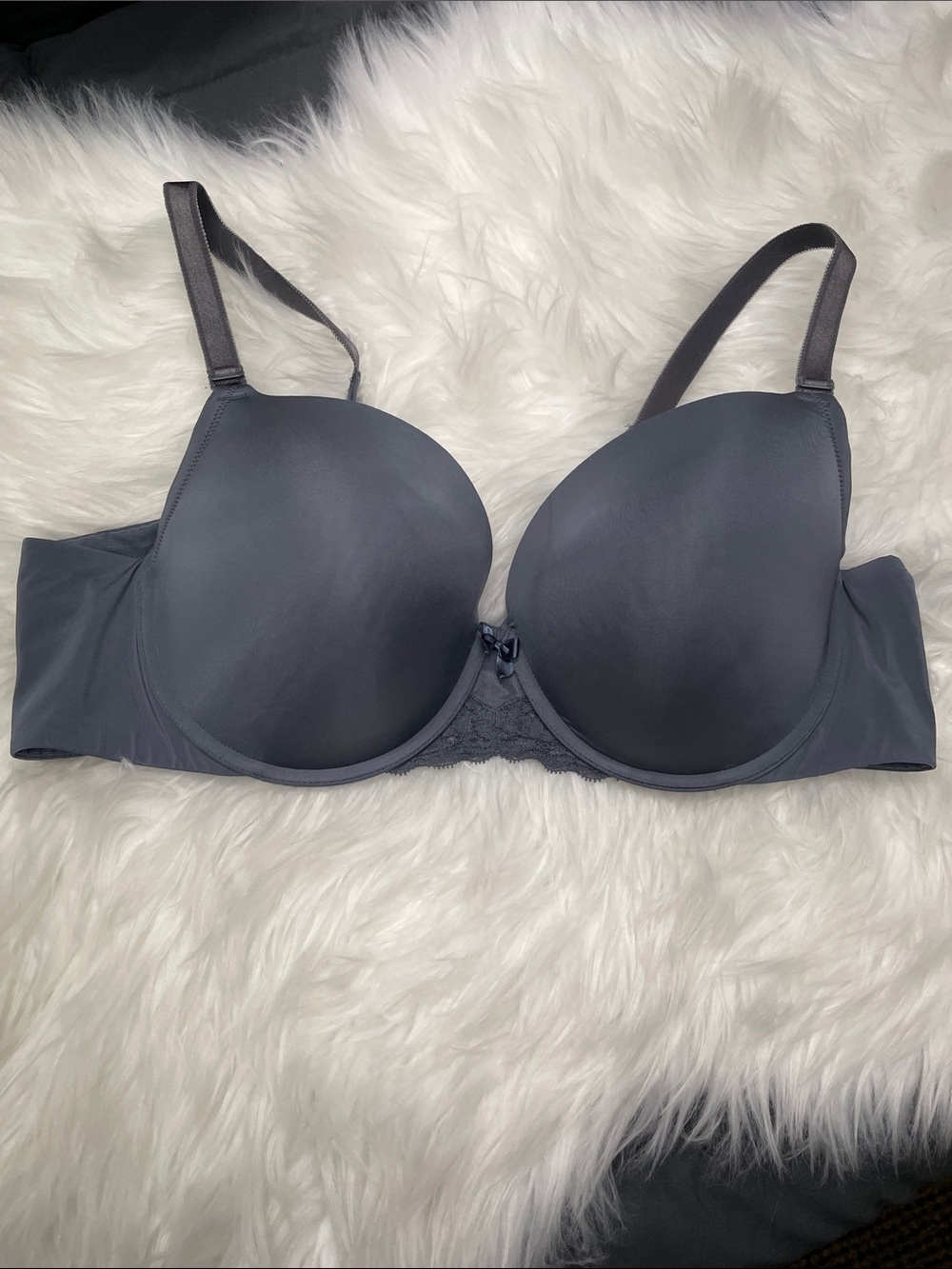 Torrid Curve Underwire Comfort Lift T-Shirt Bra in Gray